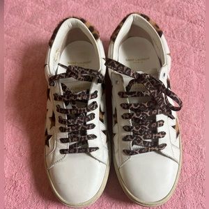 Saint Laurent Leopard Star sneakers 39.5